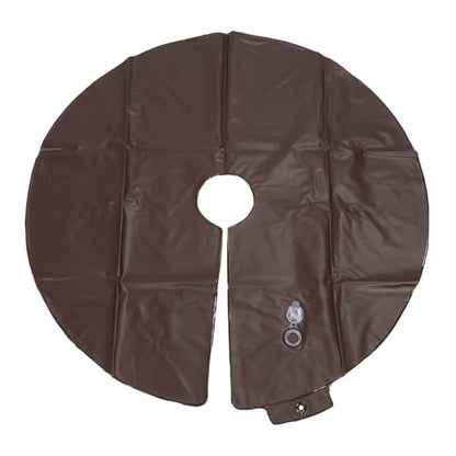 Tree Watering Ring 10 Gallon PVC Drip Irrigation Bag for Trees - Brown