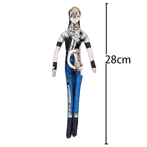 Zanka Nijiku 28cm Twistable Anime Figurine Keychain - Fully Poseable Collectible Gift