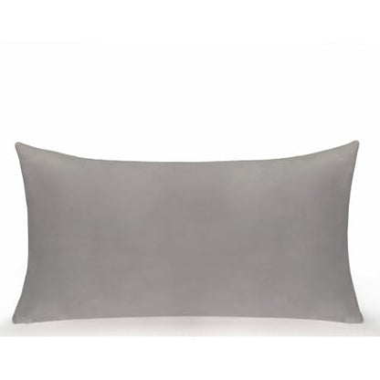 SquishPillow King Pillowcase - Solid Slumber Grey Variation