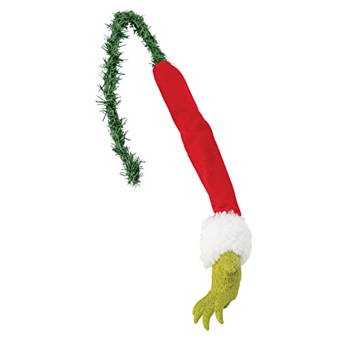 Christmas Tree Topper Set with Grinch Figurine - Holiday Decor, 8 Inch, Multicolor