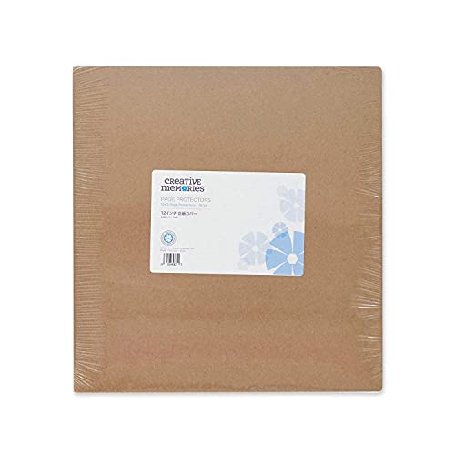 12x12 Page Protectors Pack of 2 for Scrapbooking - Creative Memories