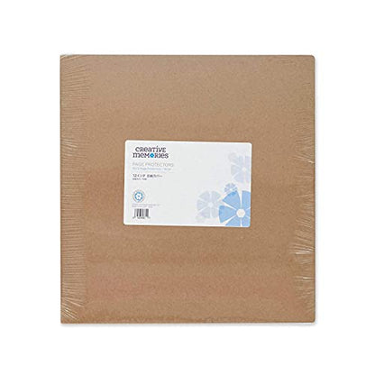 12x12 Page Protectors Pack of 2 for Scrapbooking - Creative Memories