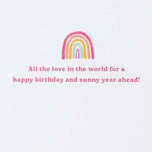 Papyrus Birthday Card for Daughter (All The Love)