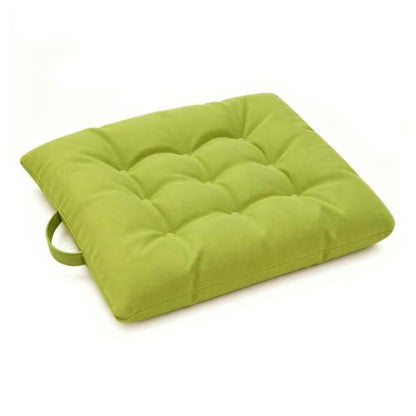 Green 16-Inch Floor Cushion for Meditation, Reading & Home Decor - Light Green