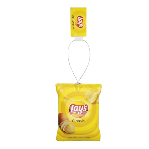 Christmas Tree Ornament Set - Lay's Potato Chips & Funyuns Snack Replicas