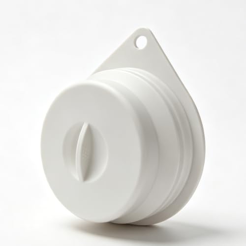 Adjustable Silicone Magnetic Bathtub Overflow Drain Cover for Deep Soaks