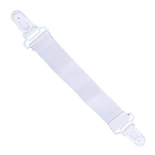 Bed Sheet Elastic Gripper Clips - Secure Mattress & Tablecloth Fasteners 4Pcs