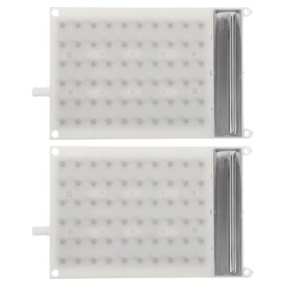 Rectangular Rain Shower Head with 60 Nozzle Plate - Durable Bathroom Fixture