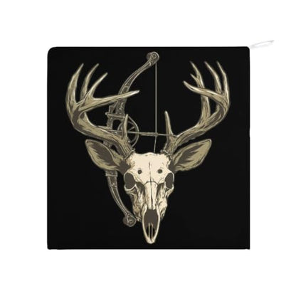 Deer Skull Bow Hunting Archery Hand Towels - 1PCS Bathroom Handkerchief