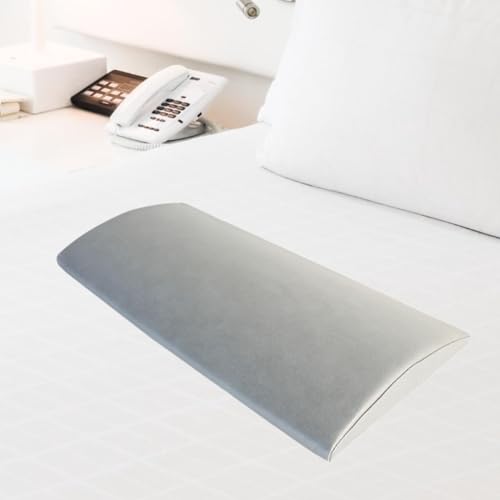 Ergonomic Lumbar Support Pillow for Back Pain Relief, Breathable Memory Foam
