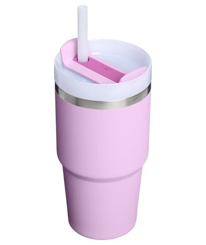 STANLEY Quencher H2.0 Tumbler with Handle and Straw 40 oz | Flowstate 3-Position Lid | Cup Holder Compatible for Travel | Insulated Stainless Steel Cup | BPA-Free | Exclusive Toasted Almond