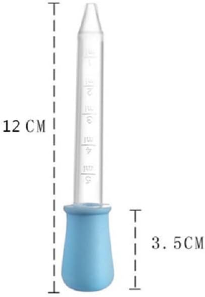 Yiasangly 5ml Liquid Droppers - Clear Silicone & Plastic Pipettes with Bulb Tip | 8 Pack for Kids Candy Molds