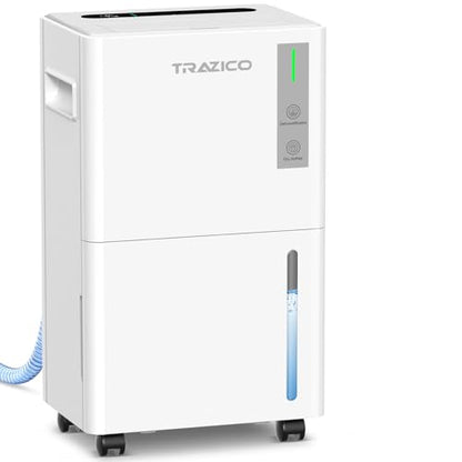 Dehumidifier for Basement 1500 Sq Ft, 21 Pints with Drain Hose - Trazico