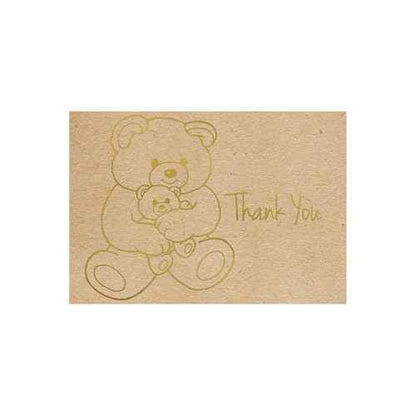 Cosco Teddy Bear Thank You Card