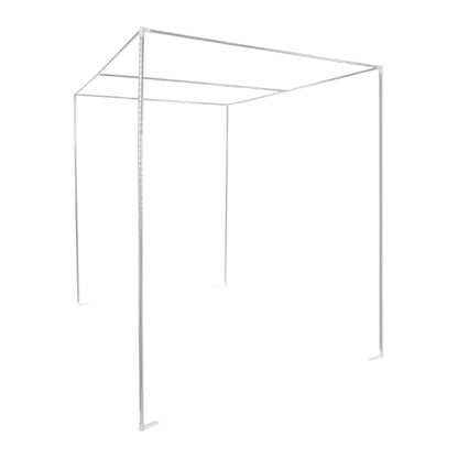 Stainless Steel Canopy Bed Frame Poles for Queen & King Size Beds