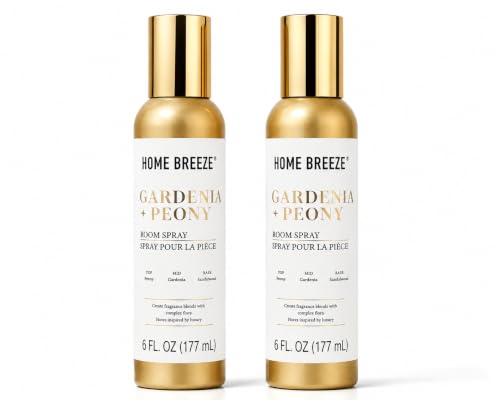 Gardenia and Peony Room Spray 177 mL 2-Pack Home Fragrance