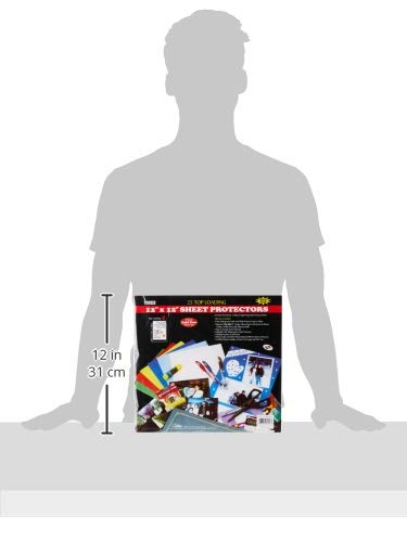 Pioneer Bulk Sheet Protectors for 12 x 12 Pages (Pack of 25)