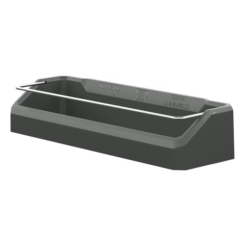 Modular Wall Shelf for Garage Storage - Narrow Shelf with Steel Rod, Compatible with MODbox Panel System