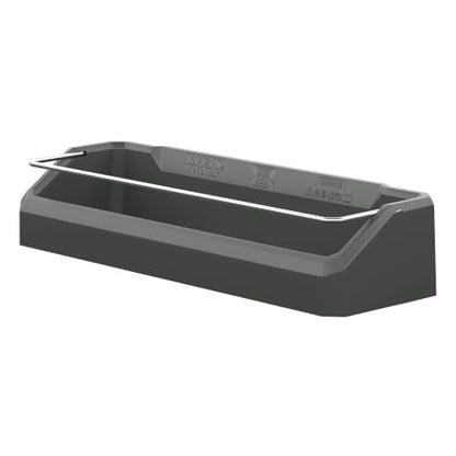 Modular Wall Shelf for Garage Storage - Narrow Shelf with Steel Rod, Compatible with MODbox Panel System