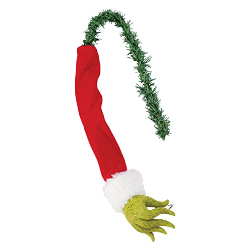 Christmas Tree Topper Set with Grinch Figurine - Holiday Decor, 8 Inch, Multicolor