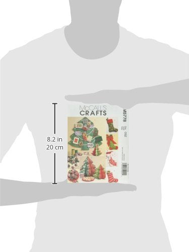 Holiday Decorations Sewing Pattern McCall's M5778 - Make Custom Xmas Decor