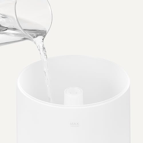 Bedroom Humidifier with Essential Oil Diffuser, 3L Water Tank, Quiet Ultrasonic Mist
