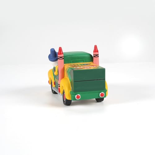 Department 56 North Pole Village Crayola Delivery Service Figurine - Holiday Christmas Decor
