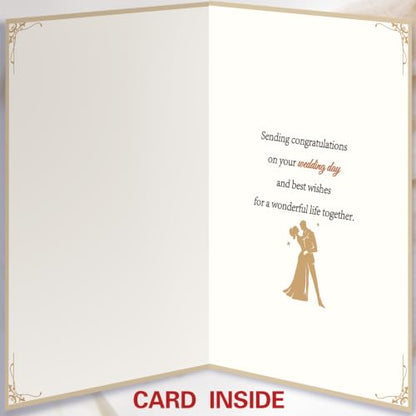 Wedding Card Gifts for Bride and Groom ZY-431 - Congratulations Card
