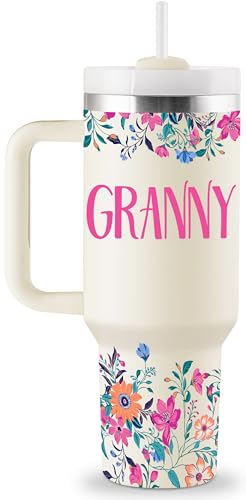 Granny Gifts 40oz Stainless Steel Tumbler - Granny Variation