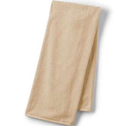 Lands' End Quick-Dry Cotton Bath Sheet - Champagne, 36x70 Inches, 1 Piece