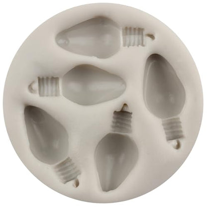 Light Bulb Silicone Mold Christmas Candy Fondant Baking Tool - Style P