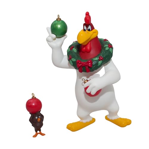 Foghorn Leghorn and Henry Hawk Christmas Ornament - Keepsake Collectible