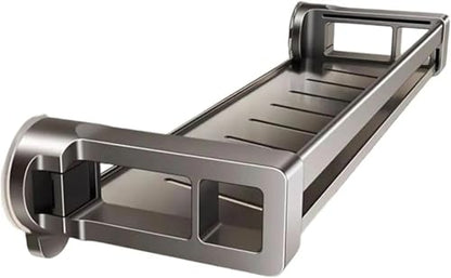 Heavy Duty Suction Cup Shelf 50cm Wall-Mounted Organizer for Bathroom & Kitchen
