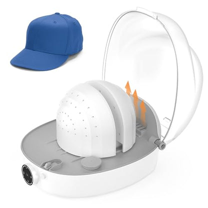 Arien Hat Shaper Automatic Cap Cleaner with Steam Drying - White