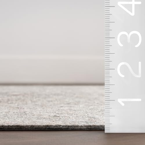 2' x 3' Vinyl Plank Rug Pad - Non-Slip, Eco-Friendly Cushion for Hardwood & Tile Floors