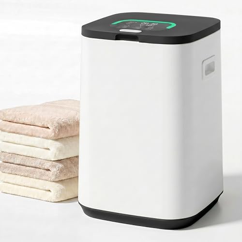 Large Capacity Bathroom Towel Warmer with LED Display 23L Hot Towel Warmer with Timer & Safety Lock