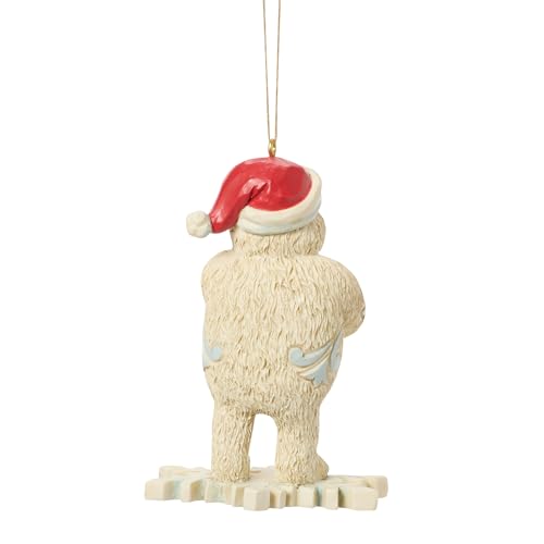 Jim Shore Rudolph Bumble Ornament - Handcrafted Snowflake Hanging Decor