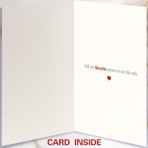 Funny Anniversary Card for Men & Women - Husband Wife Couple ZY-439
