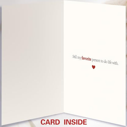 Funny Anniversary Card for Men & Women - Husband Wife Couple ZY-439