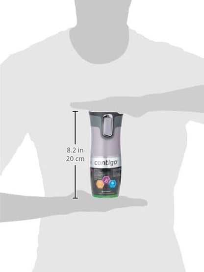 Contigo West Loop Travel Mug - Stainless Steel Vacuum Flask | Leakproof Coffee Tumbler with BPA-Free Lid