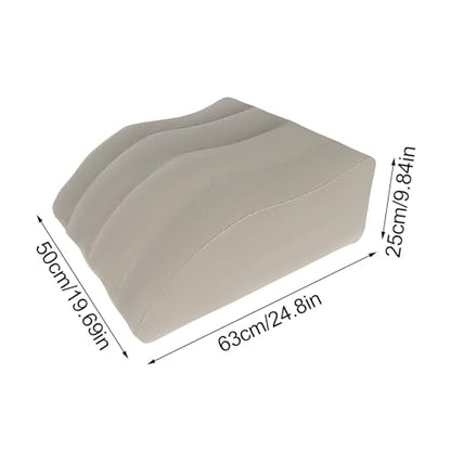 24.8 Inch Memory Foam Leg Support Pillow for Elevation & Comfort