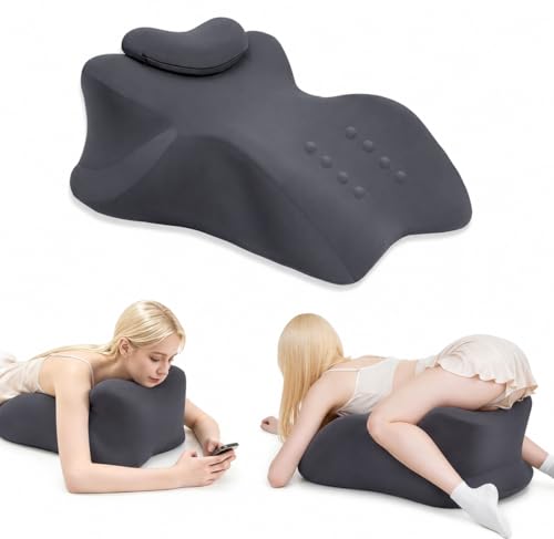 Memory Foam Wedge Pillow - 27° Support Cushion for Reflux, Reading, and Relaxation