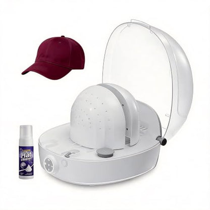 Automatic Hat Steamer and Shaper Machine - Multi-Style Cap Cleaner & Dryer