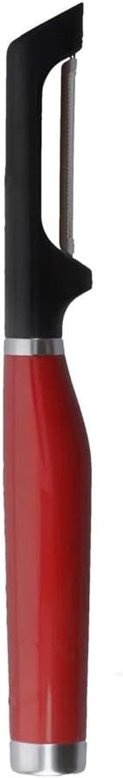 KitchenAid Euro Peeler - Gourmet 8.7-Inch Design in Vibrant Red for Effortless Peeling