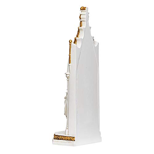 11.75 Inch LED St. Joseph and Child Cathedral Window Figurine Religious Decor