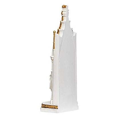11.75 Inch LED St. Joseph and Child Cathedral Window Figurine Religious Decor
