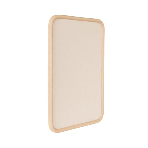 Kate and Laurel Inglewood Rectangular Pinboard Wall Organizer - Natural
