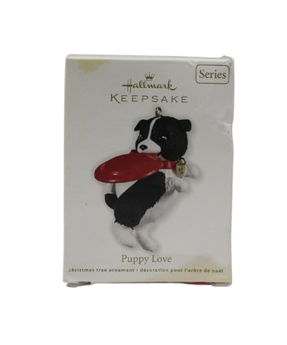 Hallmark Keepsake Puppy Love Christmas Ornament 22nd Series 2012