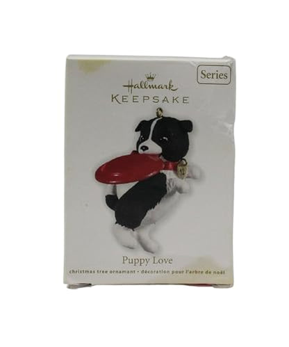 Hallmark Keepsake Puppy Love Christmas Ornament 22nd Series 2012