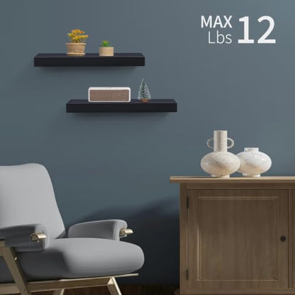 Floating Wall Shelves Rustic Farmhouse Storage Display Ledges